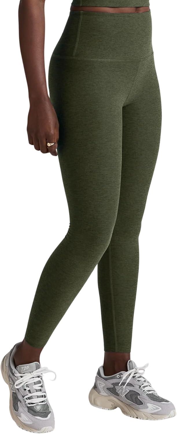 imageBeyond Yoga Womens Spacedye Caught in The Midi High Waisted LeggingBeyond Olive Heather