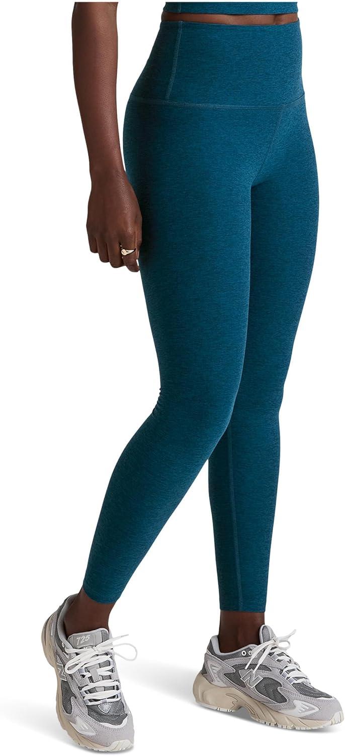 imageBeyond Yoga Womens Spacedye Caught in The Midi High Waisted LeggingBlue Gem Heather