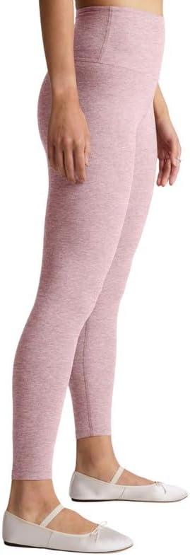 imageBeyond Yoga Womens Spacedye Caught in The Midi High Waisted LeggingBlush Blooms Heather