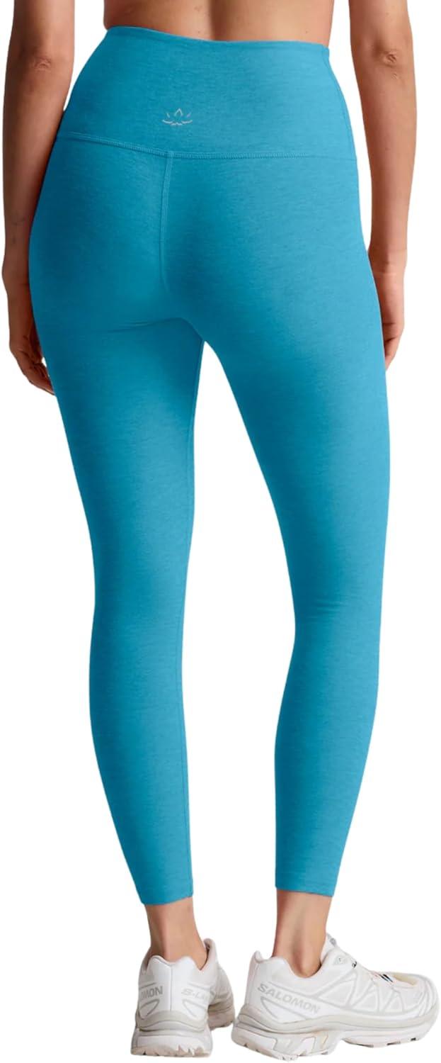 imageBeyond Yoga Womens Spacedye Caught in The Midi High Waisted LeggingCali Blue Heather