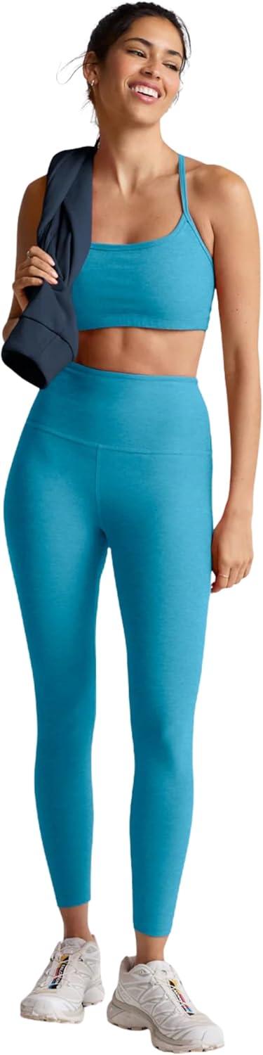 imageBeyond Yoga Womens Spacedye Caught in The Midi High Waisted LeggingCali Blue Heather