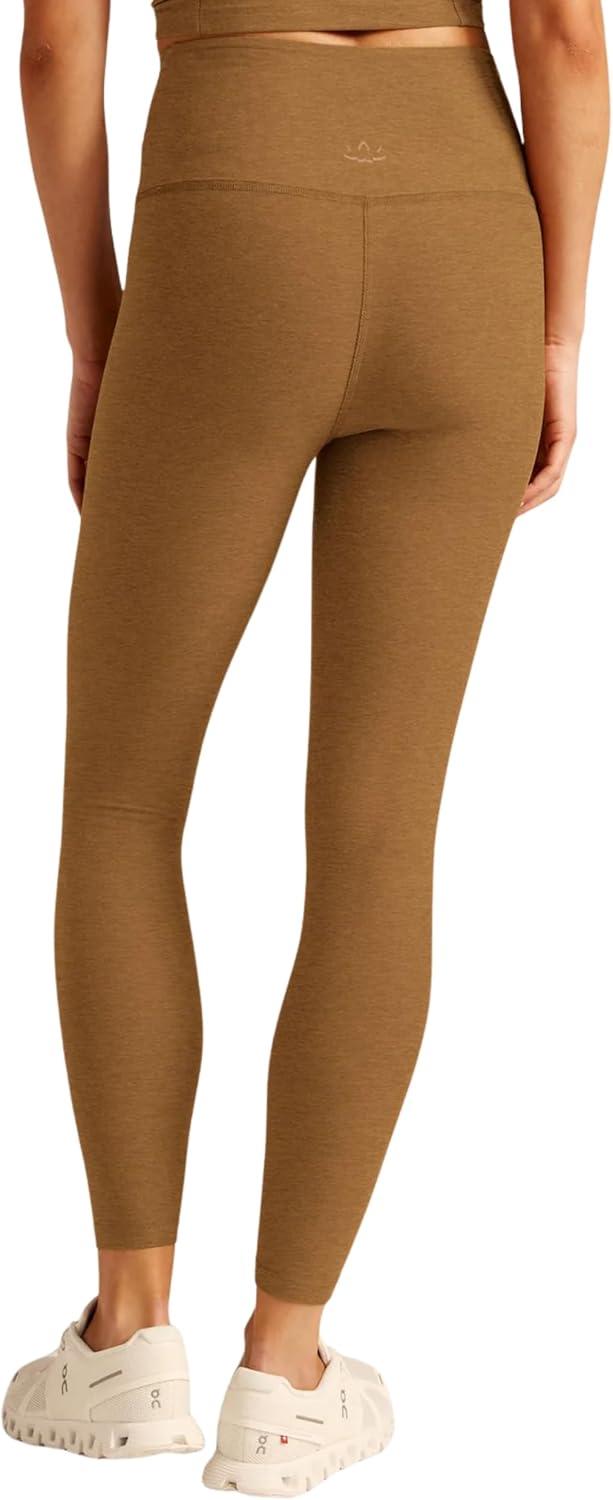 imageBeyond Yoga Womens Spacedye Caught in The Midi High Waisted LeggingCarmel Toffee Heather