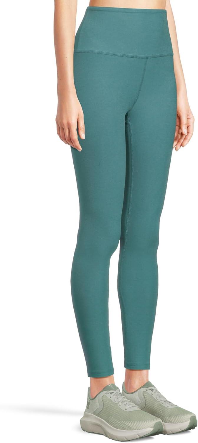imageBeyond Yoga Womens Spacedye Caught in The Midi High Waisted LeggingDeep Aqua Heather