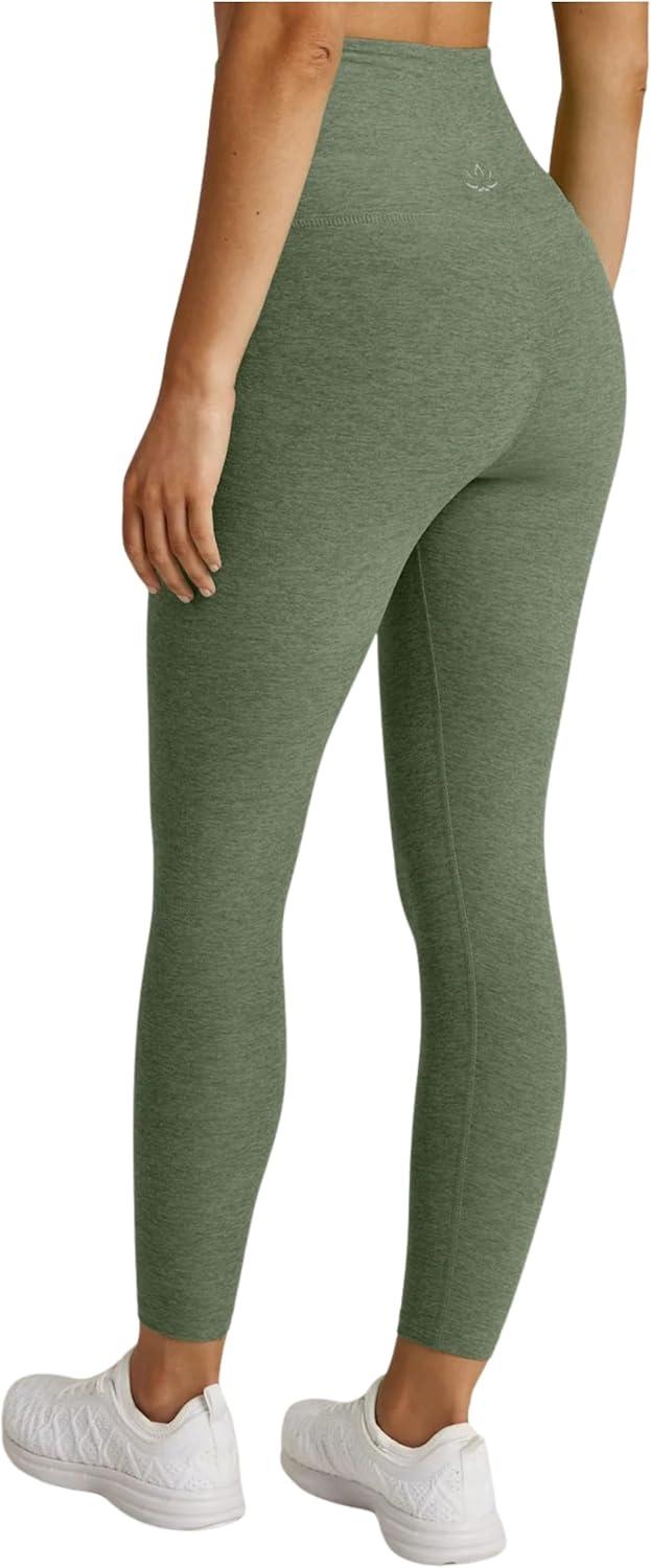 imageBeyond Yoga Womens Spacedye Caught in The Midi High Waisted LeggingDeep Moss Heather