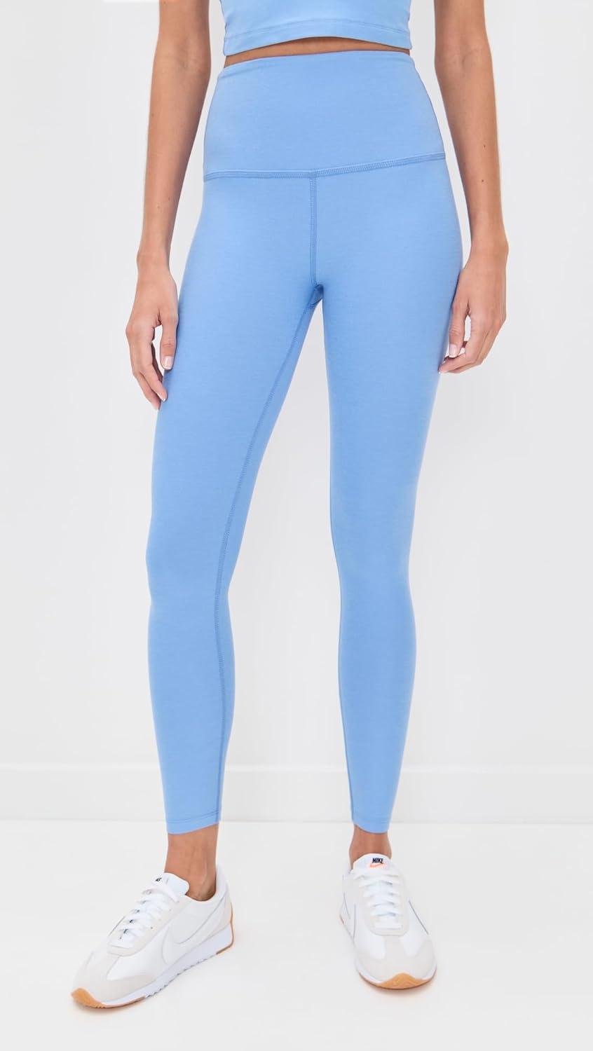 imageBeyond Yoga Womens Spacedye Caught in The Midi High Waisted LeggingFlower Blue Heather