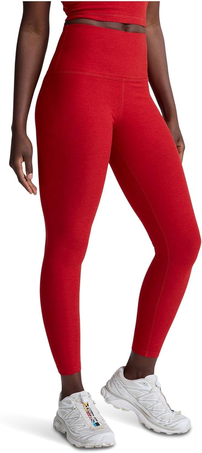 imageBeyond Yoga Womens Spacedye Caught in The Midi High Waisted LeggingHolly Red Heather