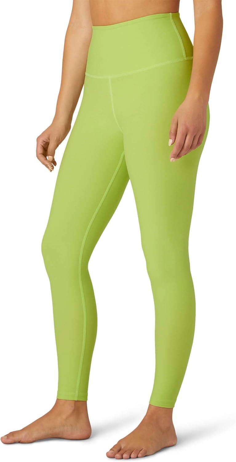 imageBeyond Yoga Womens Spacedye Caught in The Midi High Waisted LeggingLime Ice Heather