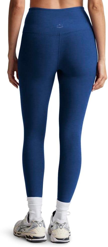 imageBeyond Yoga Womens Spacedye Caught in The Midi High Waisted LeggingMarine Blue Heather