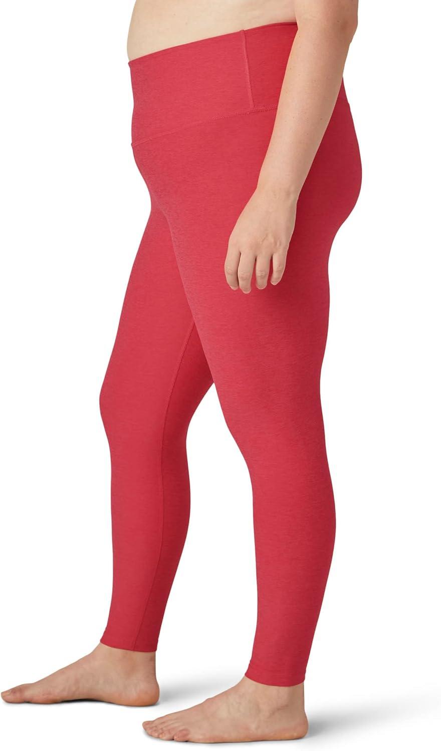 imageBeyond Yoga Womens Spacedye Caught in The Midi High Waisted LeggingParadise Coral Heather