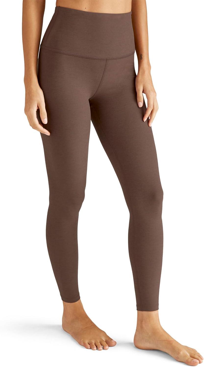 imageBeyond Yoga Womens Spacedye Caught in The Midi High Waisted LeggingTruffle Heather