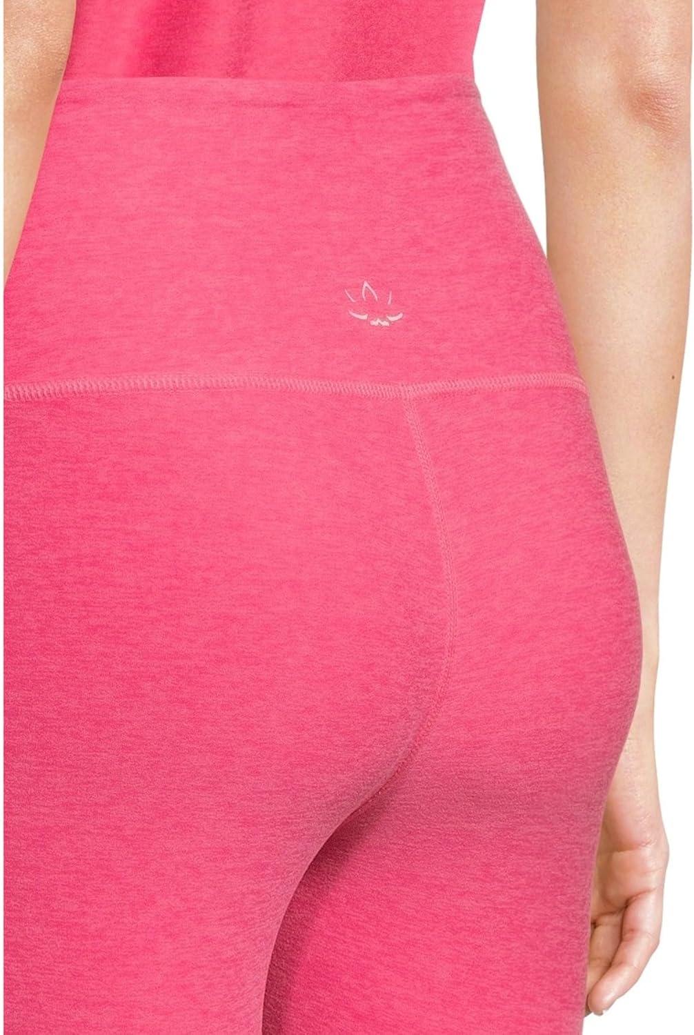 imageBeyond Yoga Womens Spacedye Caught in The Midi High Waisted LeggingVivid Pink Heather