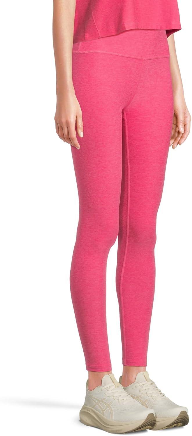 imageBeyond Yoga Womens Spacedye Caught in The Midi High Waisted LeggingVivid Pink Heather