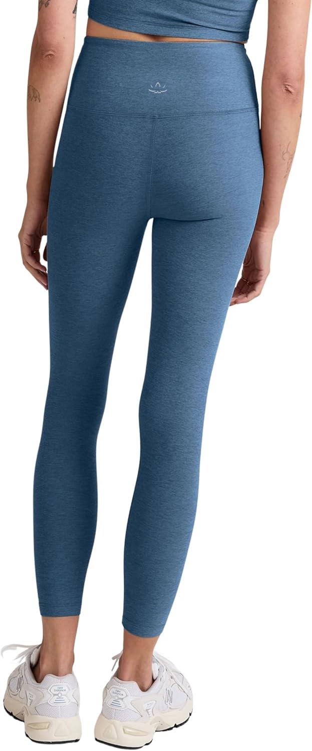 imageBeyond Yoga Womens Spacedye Caught in The Midi High Waisted LeggingWashed Denim