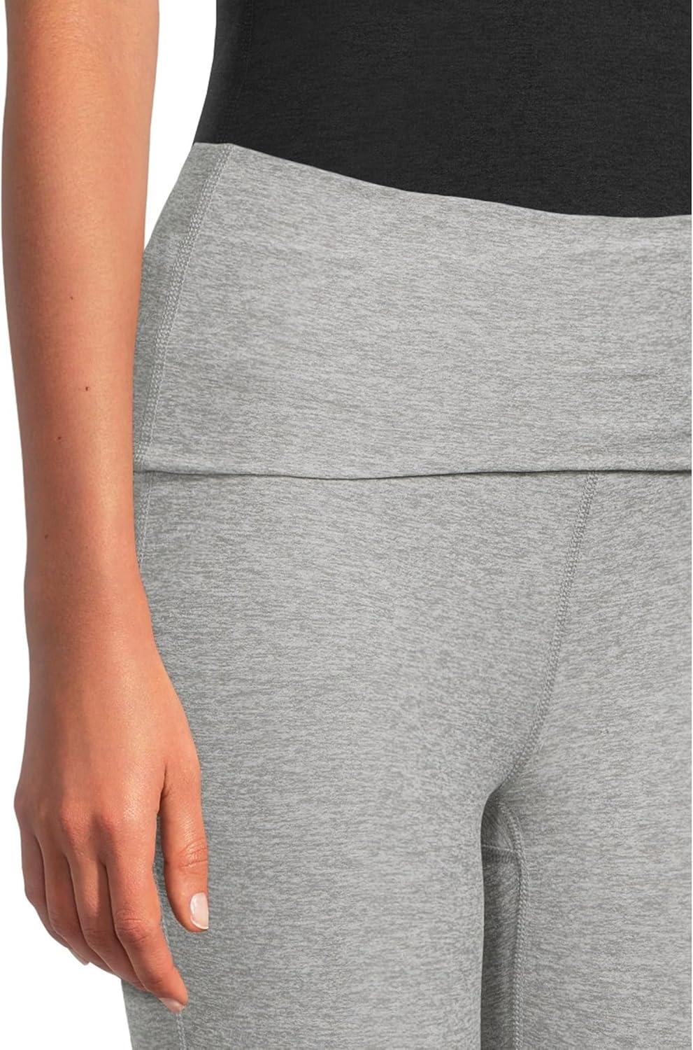 imageBeyond Yoga Womens Spacedye Foldover Bootcut PantSilver Mist