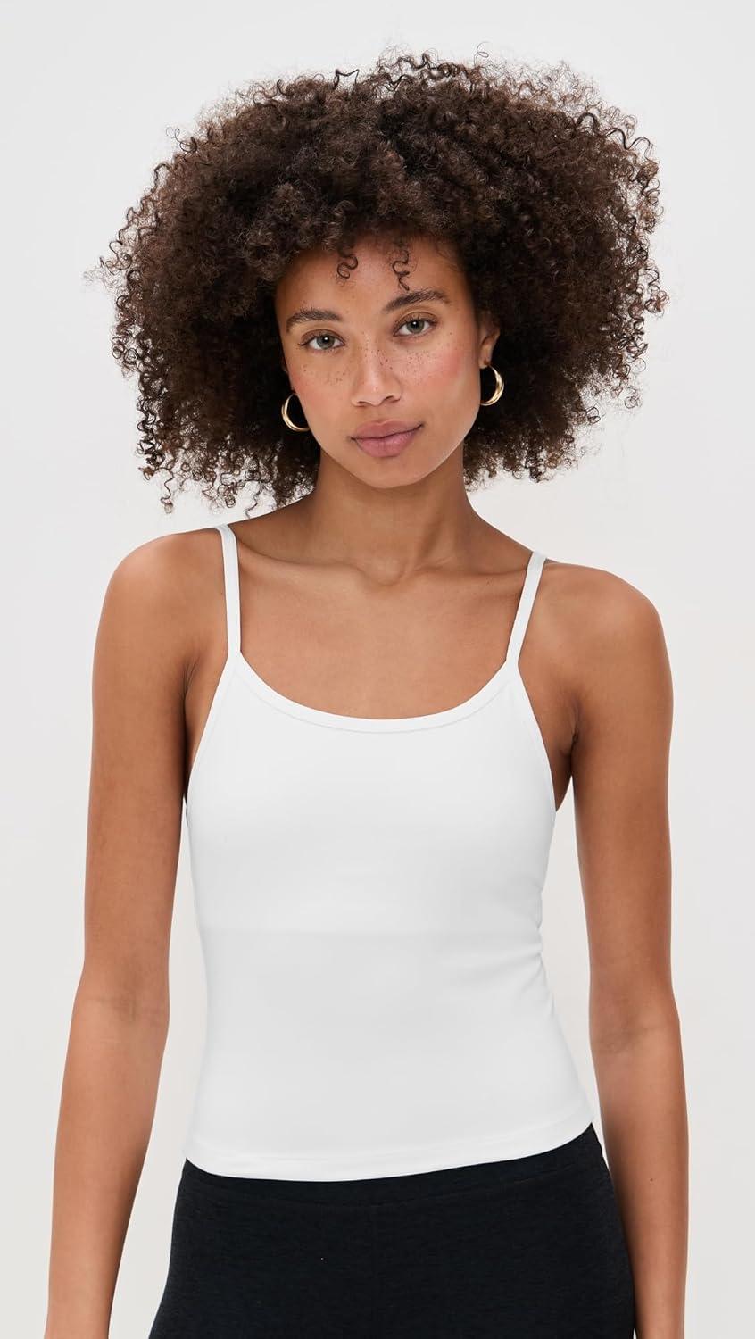 imageBeyond Yoga Womens Spacedye Forever TankCloud White
