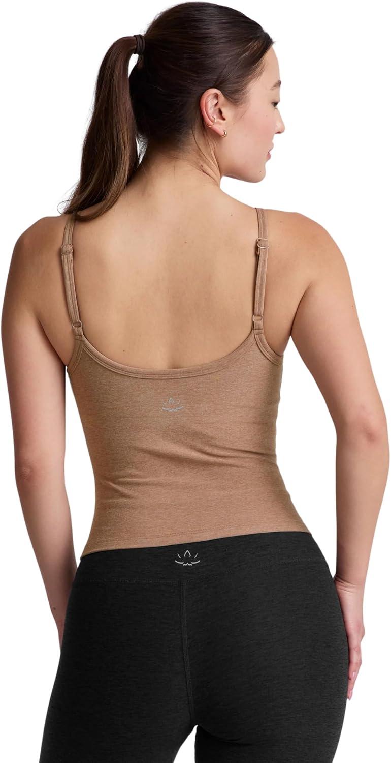 imageBeyond Yoga Womens Spacedye Forever TankDesert Sand Heather