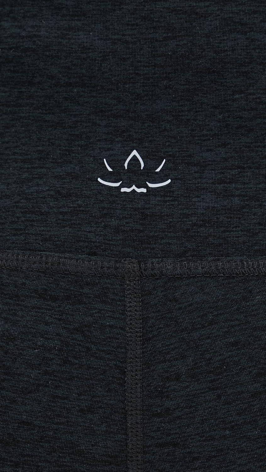 imageBeyond Yoga Womens Spacedye High Waisted Pedal Pusher LeggingsDarkest Night