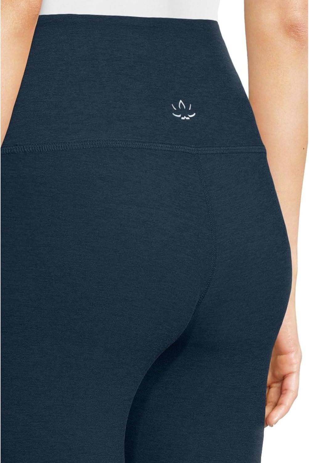 imageBeyond Yoga Womens Spacedye High Waisted Pedal Pusher LeggingsNocturnal Navy