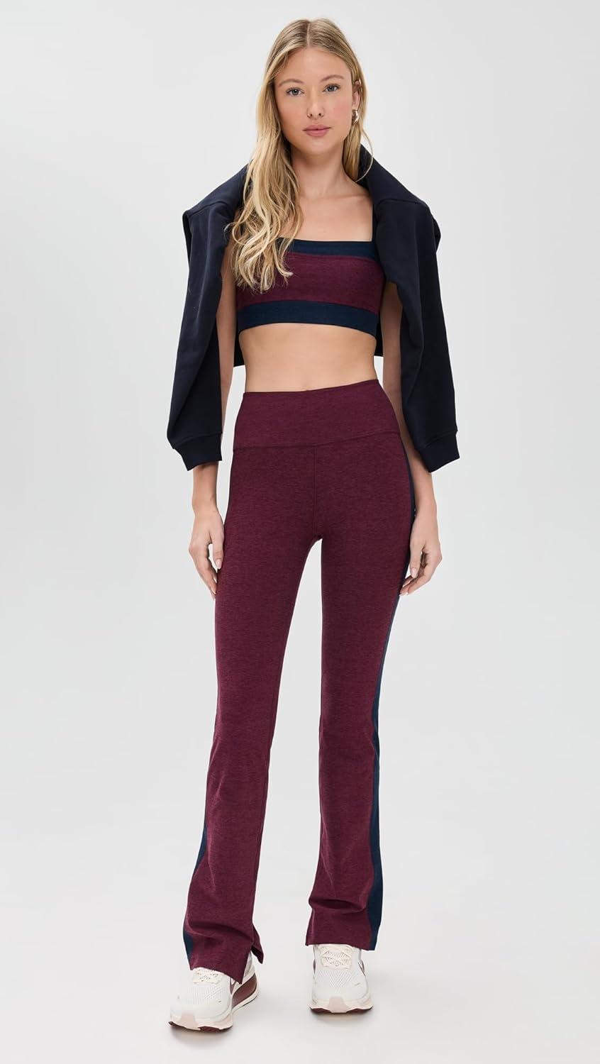 imageBeyond Yoga Womens Spacedye Horizon Colorblock BraMidnight BurgundyNocturnal