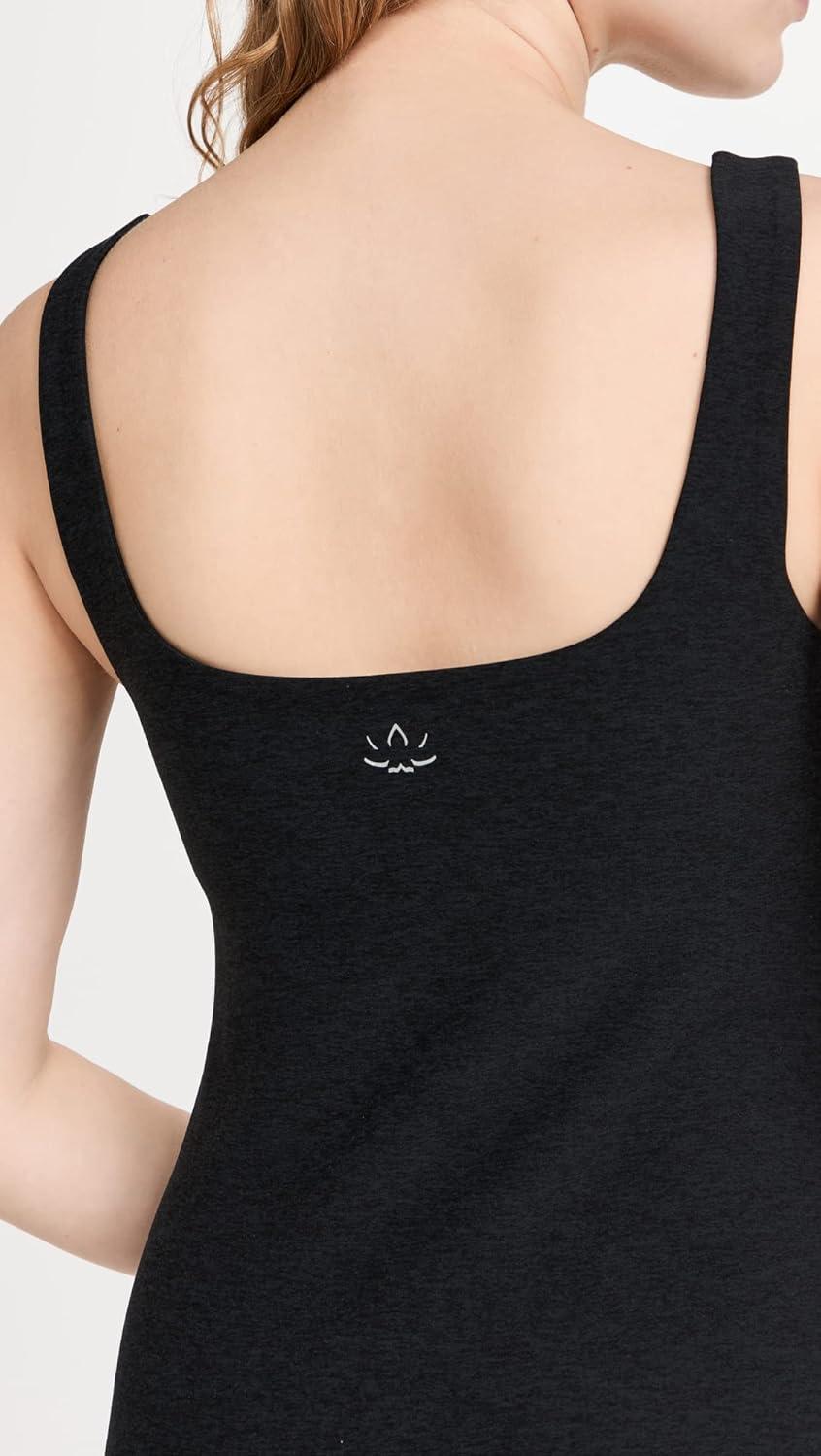 imageBeyond Yoga Womens Spacedye Icon Midi DressDarkest Night