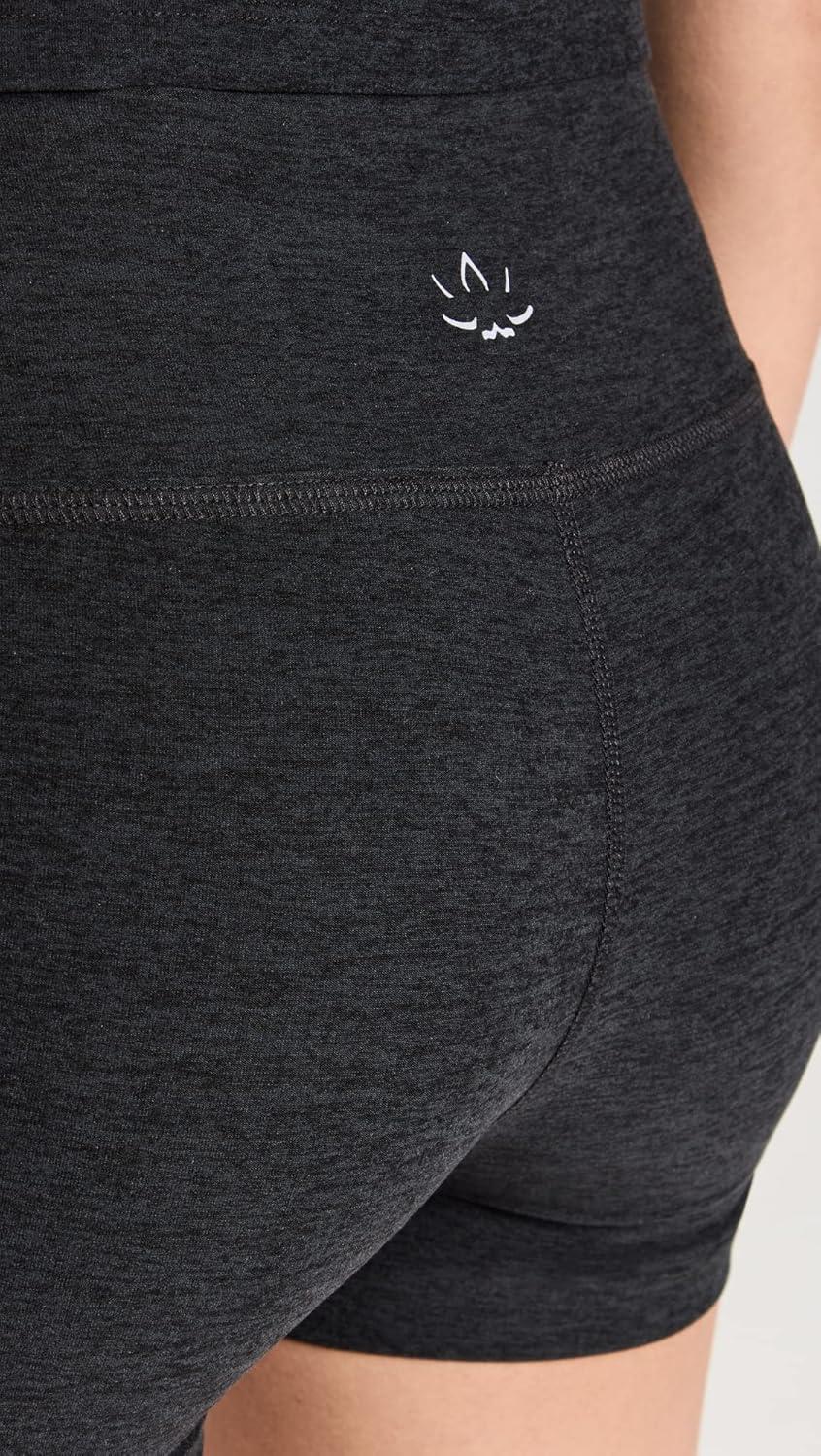 imageBeyond Yoga Womens Spacedye Keep Pace 3quot ShortsDarkest Night