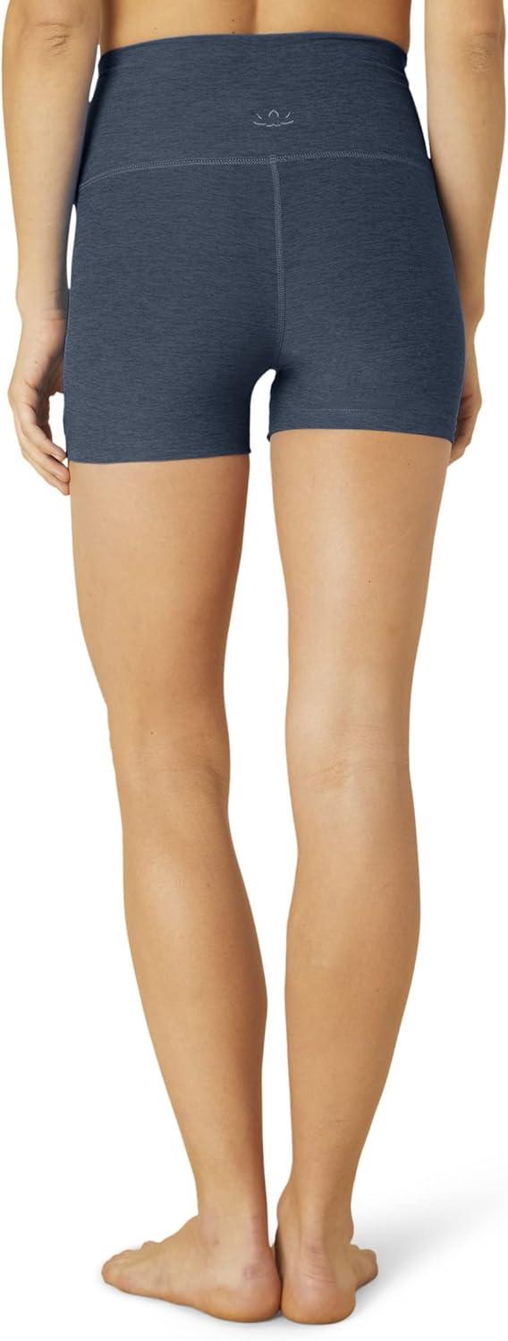 imageBeyond Yoga Womens Spacedye Keep Pace 3quot ShortsNocturnal Navy