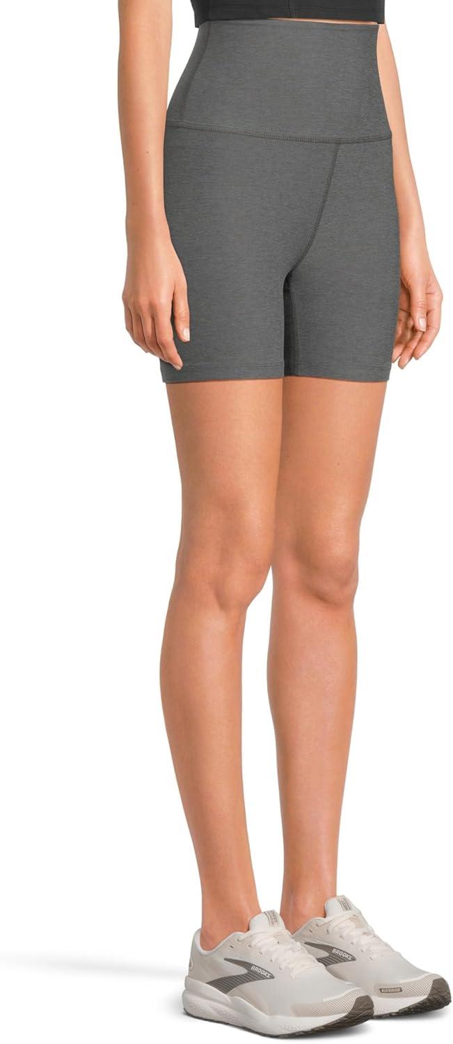 imageBeyond Yoga Womens Spacedye Keep Pace 5quot ShortTrue Gray Heather