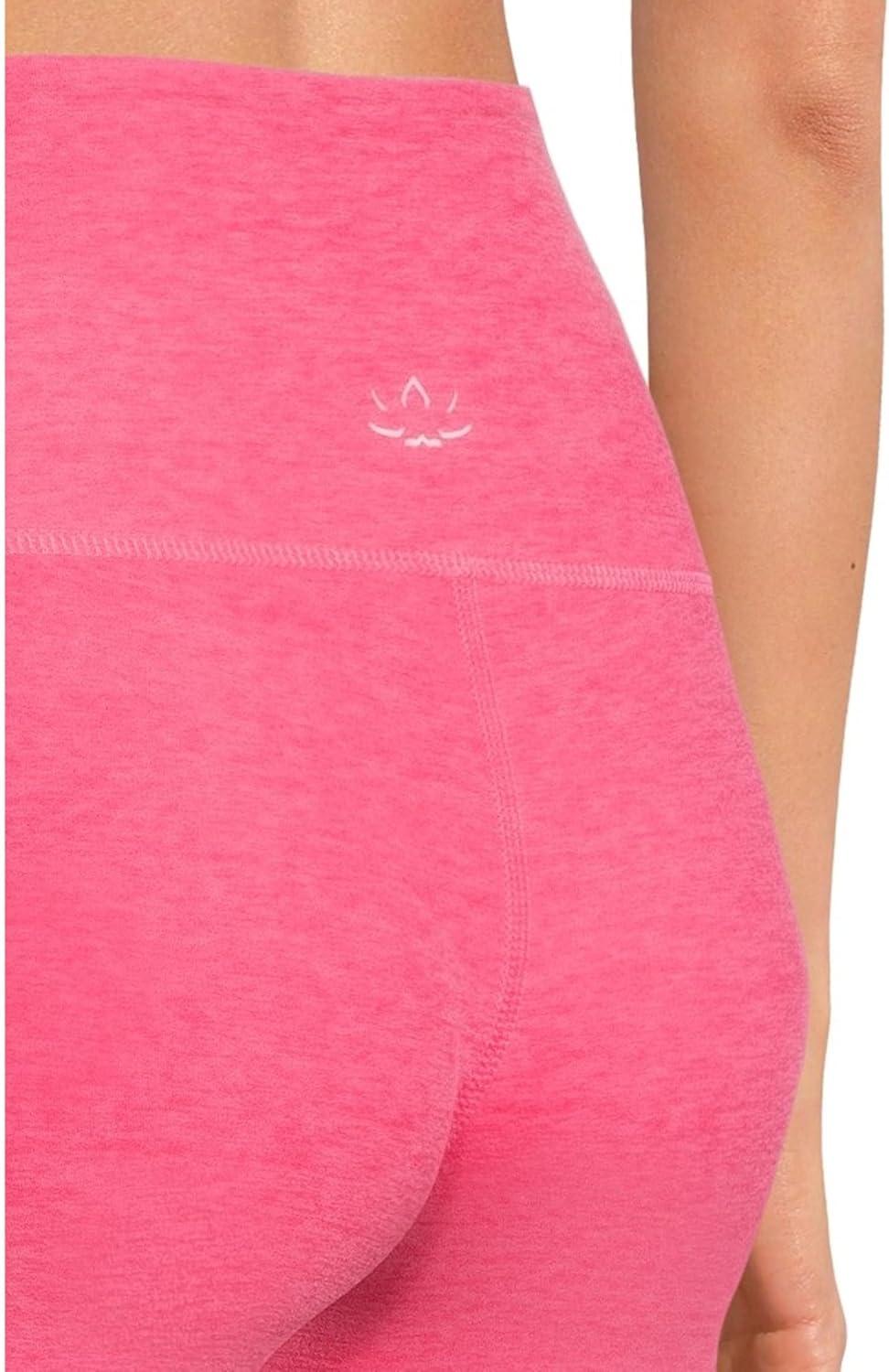 imageBeyond Yoga Womens Spacedye Keep Pace 5quot ShortVivid Pink Heather