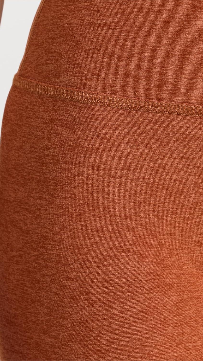 imageBeyond Yoga Womens Spacedye Keep Pace 5quot ShortWarm Clay Heather