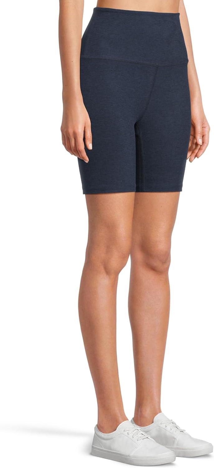 imageBeyond Yoga Womens Spacedye Keep Pace 7quot ShortNocturnal Navy