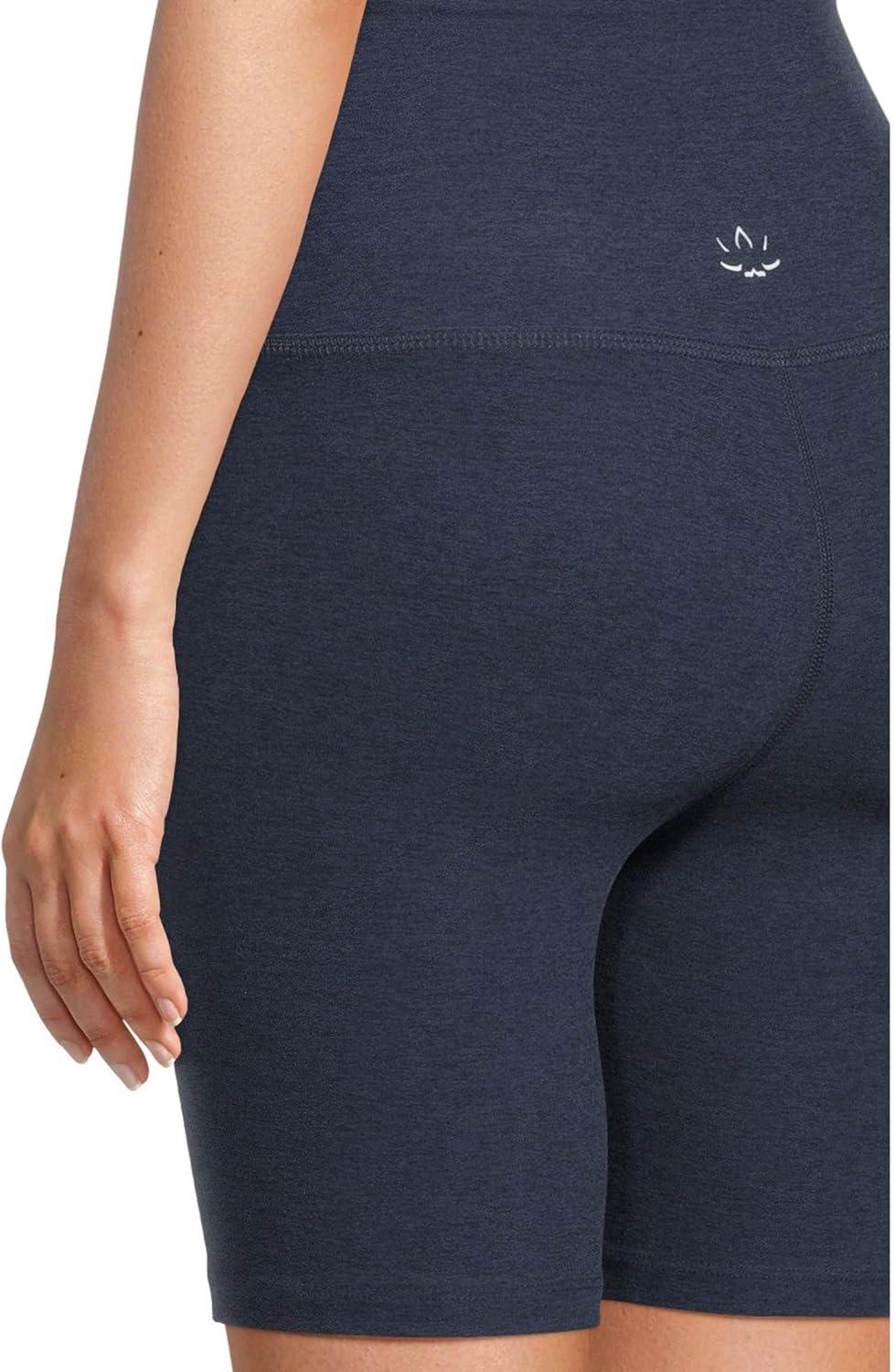 imageBeyond Yoga Womens Spacedye Keep Pace 7quot ShortNocturnal Navy