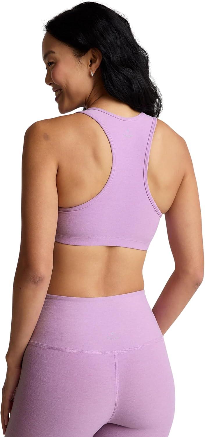 imageBeyond Yoga Womens Spacedye Lift Your Spirits BraLilac Petal Heather