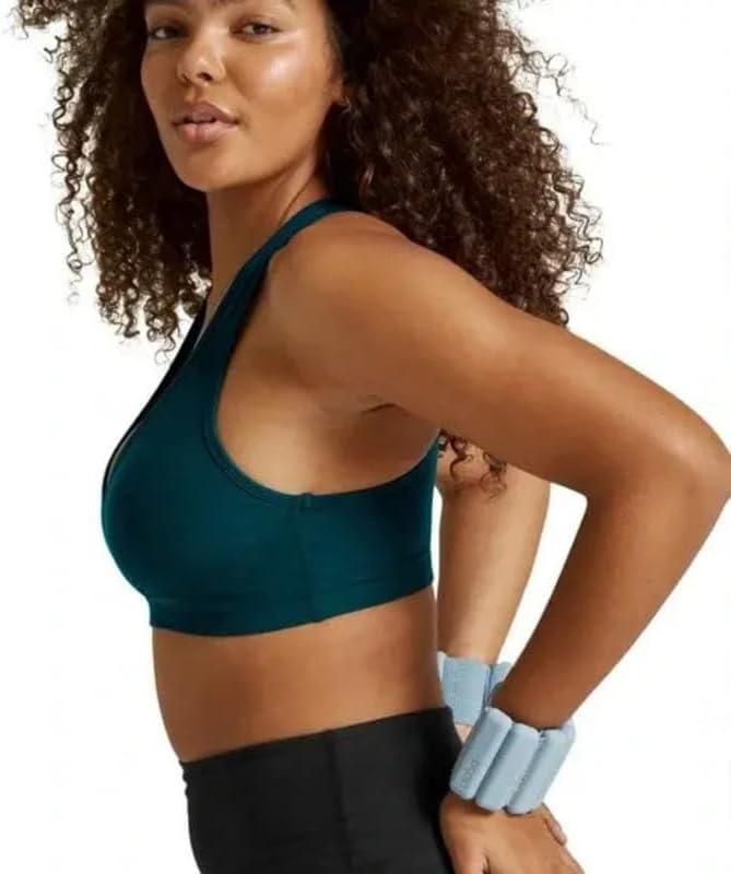 imageBeyond Yoga Womens Spacedye Lift Your Spirits BraMajestic Blue Heather