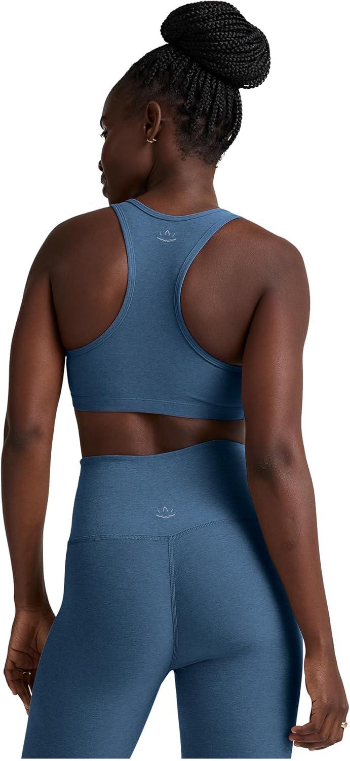 imageBeyond Yoga Womens Spacedye Lift Your Spirits BraWashed Denim