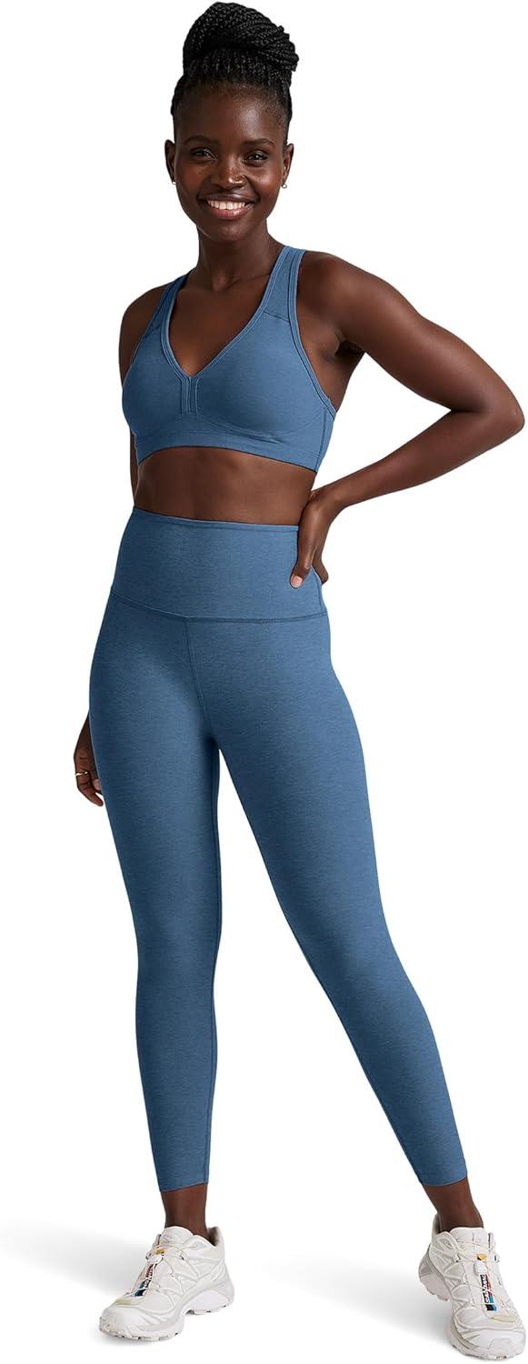 imageBeyond Yoga Womens Spacedye Lift Your Spirits BraWashed Denim