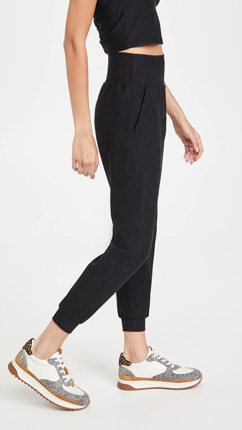 imageBeyond Yoga Womens Spacedye Midi JoggerDarkest Night