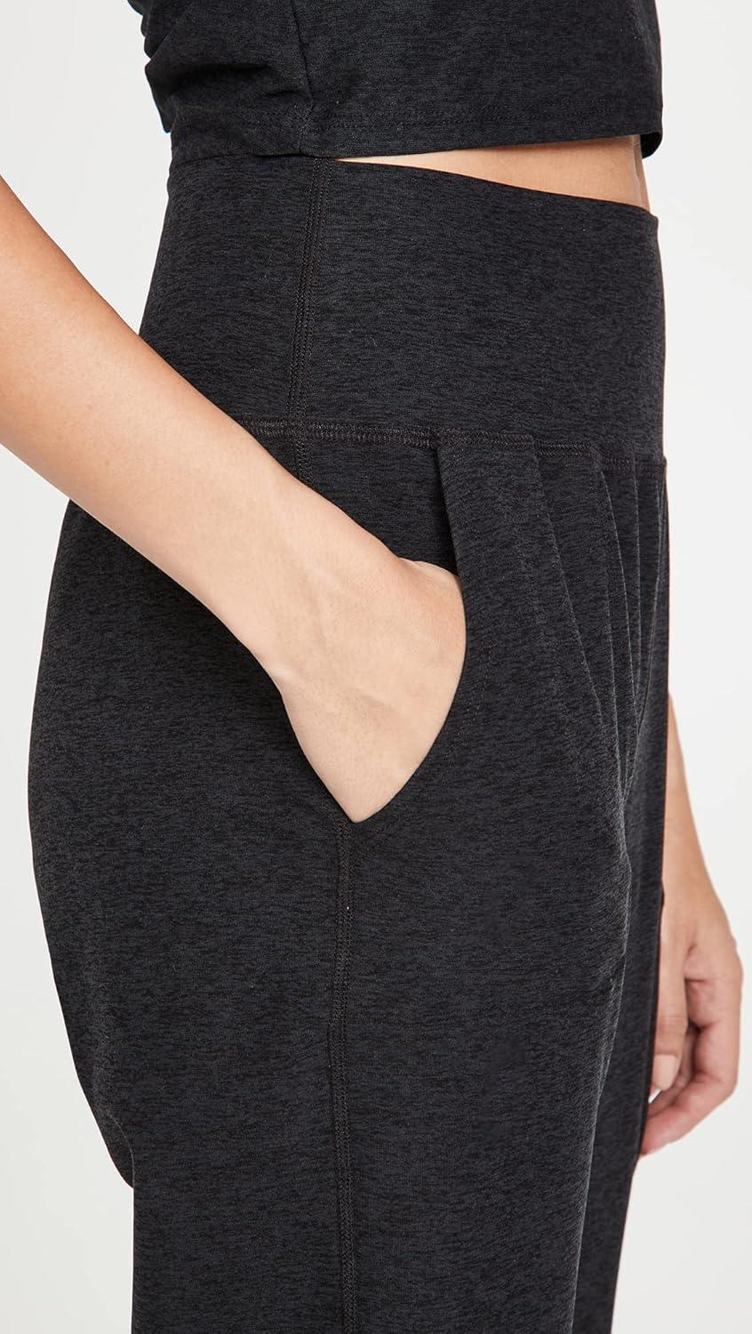 imageBeyond Yoga Womens Spacedye Midi JoggerDarkest Night