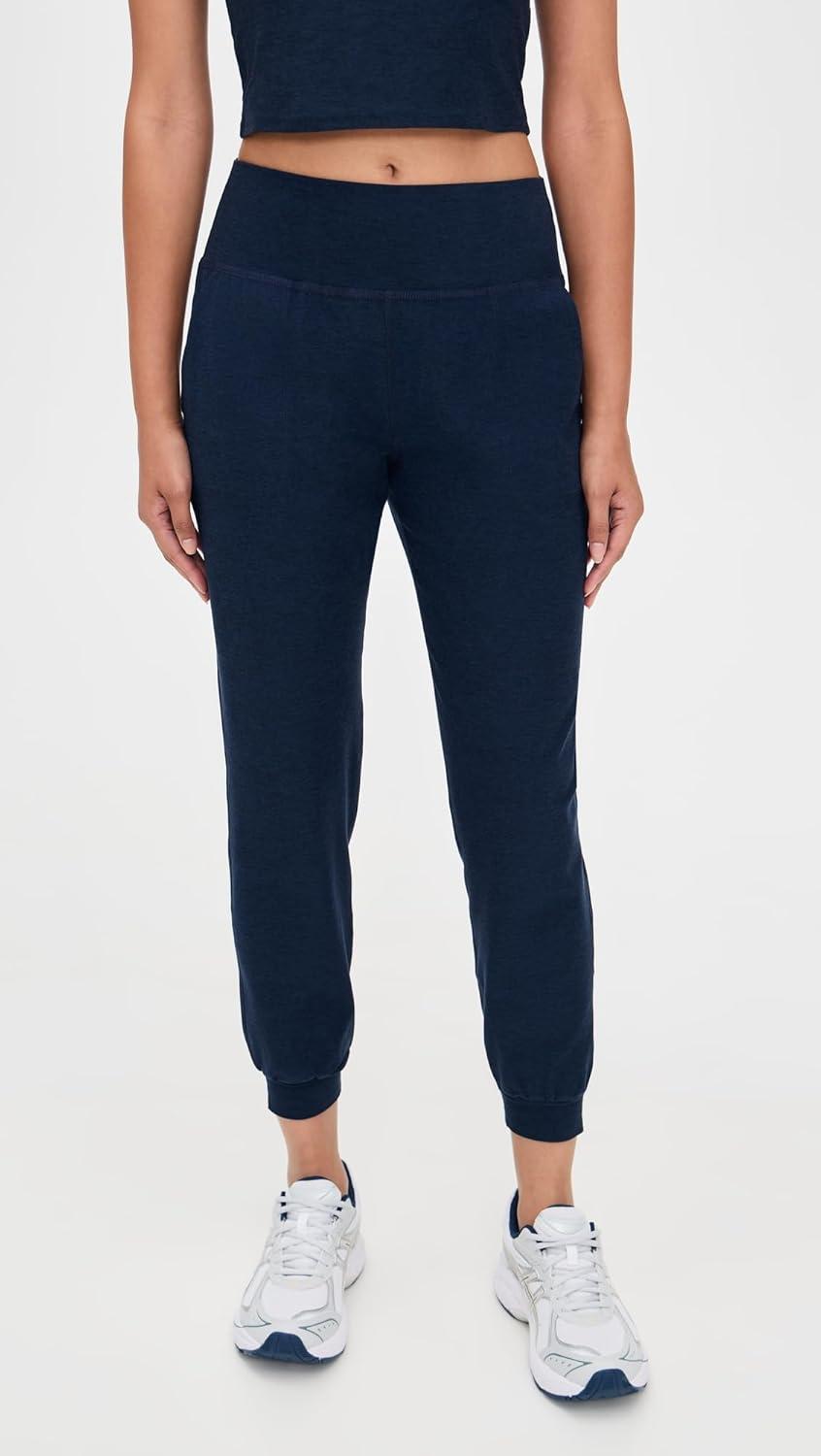 imageBeyond Yoga Womens Spacedye Midi JoggerNocturnal Navy