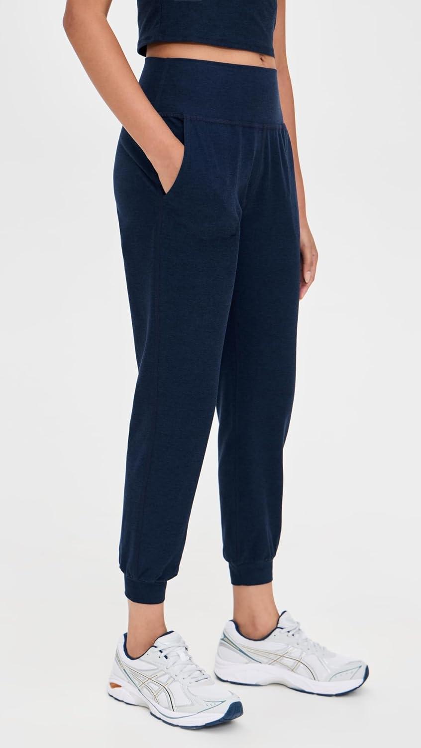 imageBeyond Yoga Womens Spacedye Midi JoggerNocturnal Navy