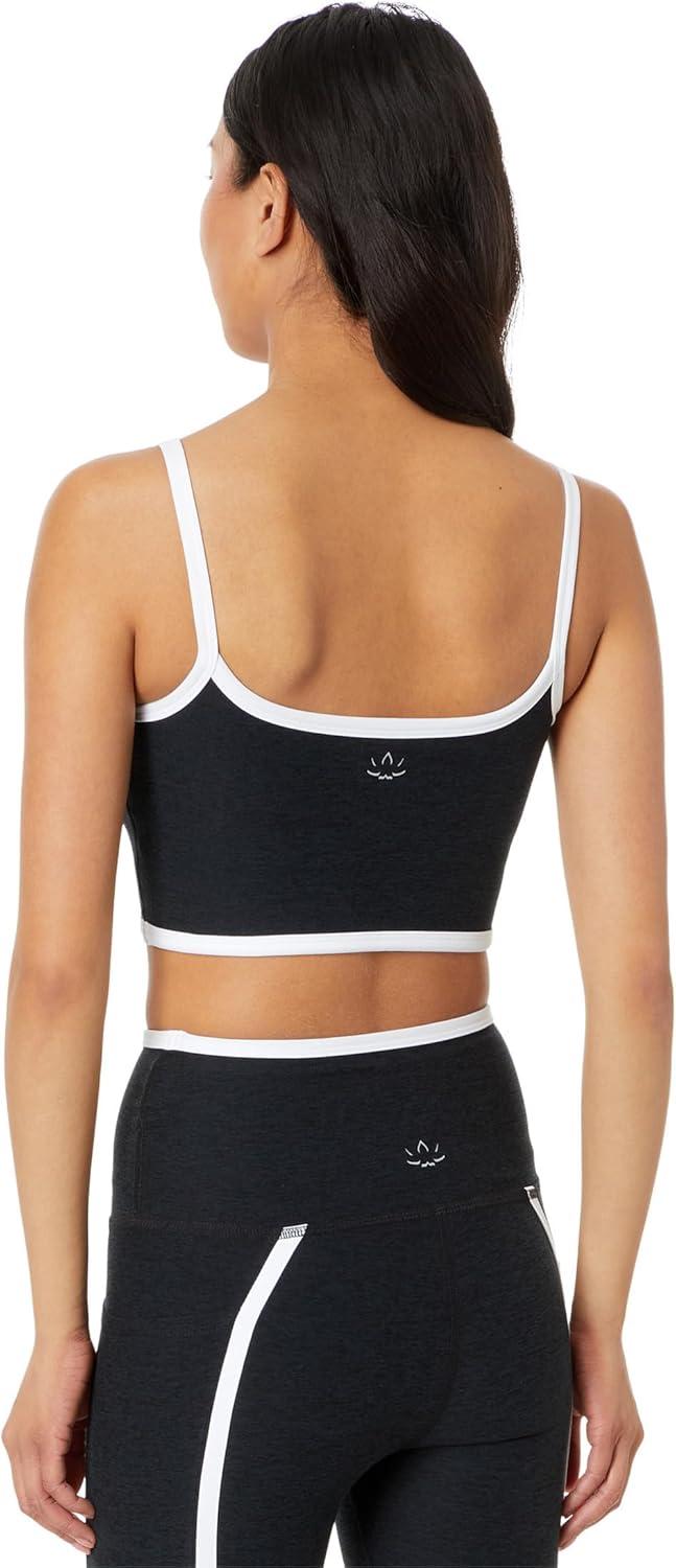 imageBeyond Yoga Womens Spacedye New Moves High Cropped TankDarkest Night