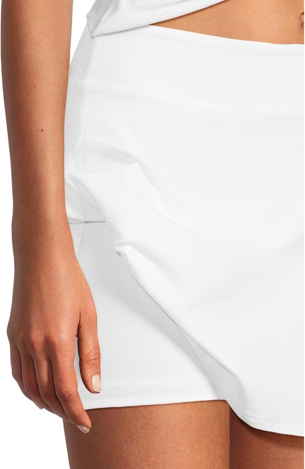 imageBeyond Yoga Womens Spacedye Points Crossover SkirtCloud White