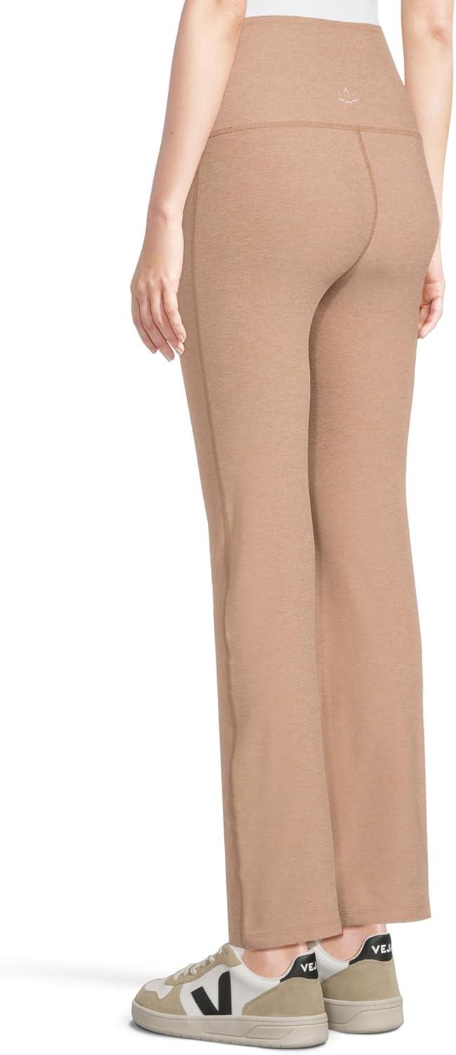 imageBeyond Yoga Womens Spacedye Practice Bootcut PantsDesert Sand Heather