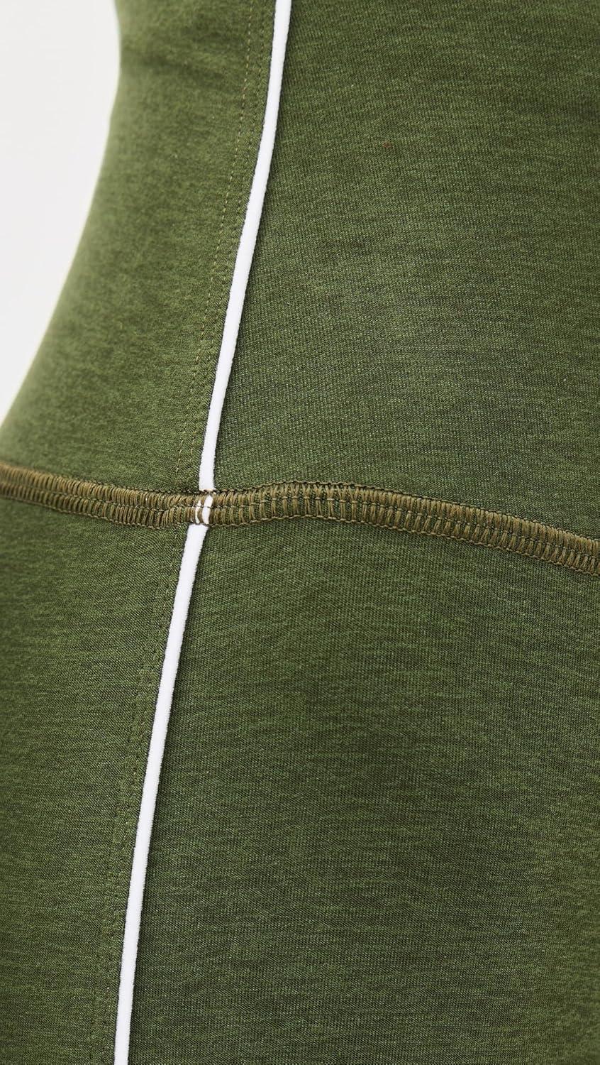 imageBeyond Yoga Womens Spacedye Ready Midi LeggingsArmy Green Heather