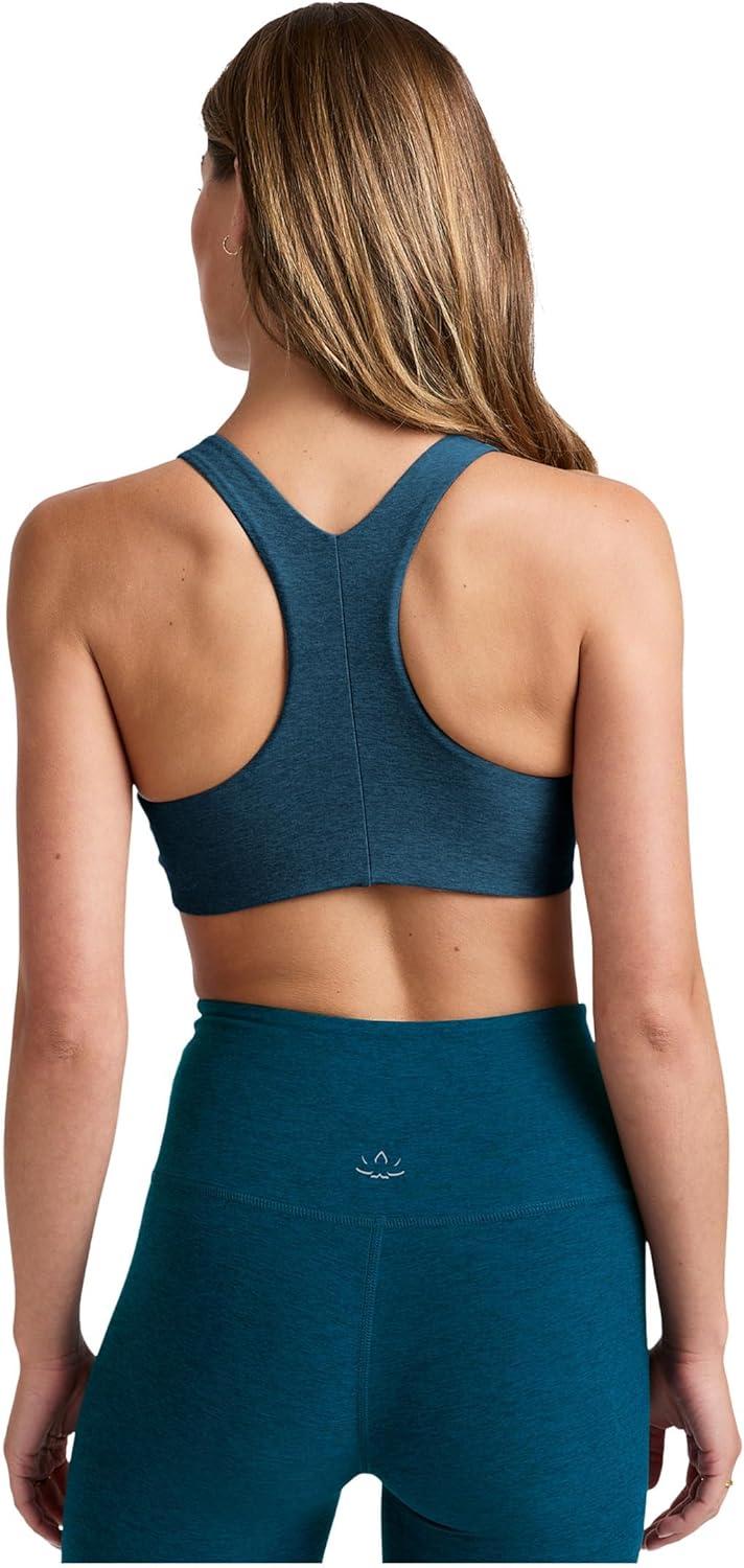 imageBeyond Yoga Womens Spacedye Refocus BraBlue Gem Heather