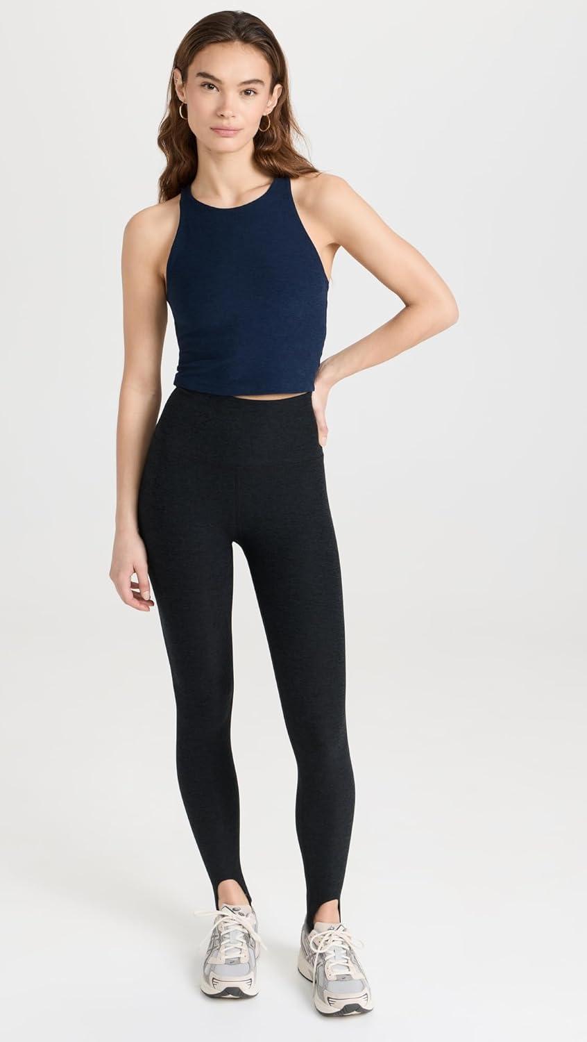 imageBeyond Yoga Womens Spacedye Refocus Cropped TankNocturnal Navy