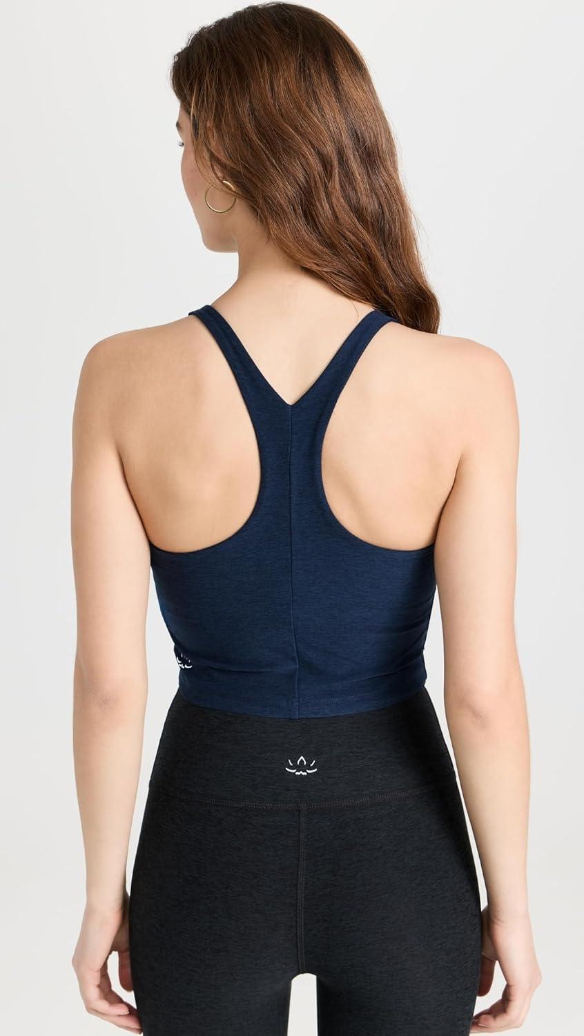 imageBeyond Yoga Womens Spacedye Refocus Cropped TankNocturnal Navy
