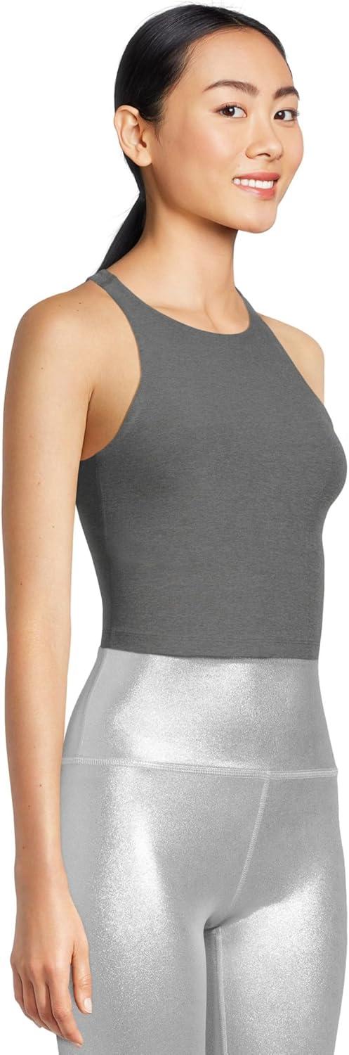 imageBeyond Yoga Womens Spacedye Refocus Cropped TankTrue Gray Heather
