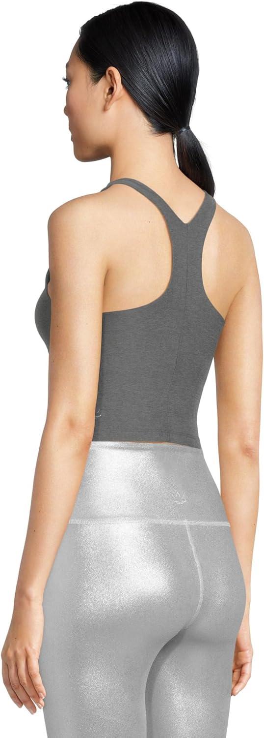 imageBeyond Yoga Womens Spacedye Refocus Cropped TankTrue Gray Heather