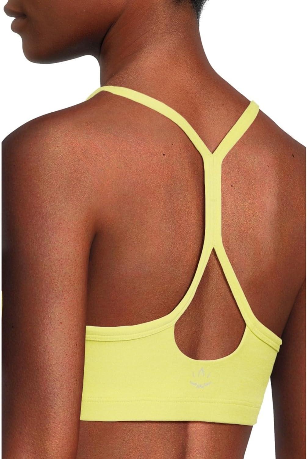 imageBeyond Yoga Womens Spacedye Slim Racerback BraCitrus Pop Heather