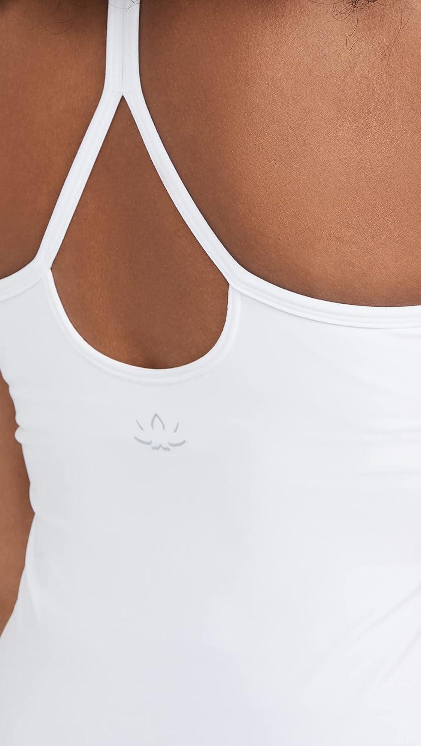 imageBeyond Yoga Womens Spacedye Slim Racerback CamiCloud White